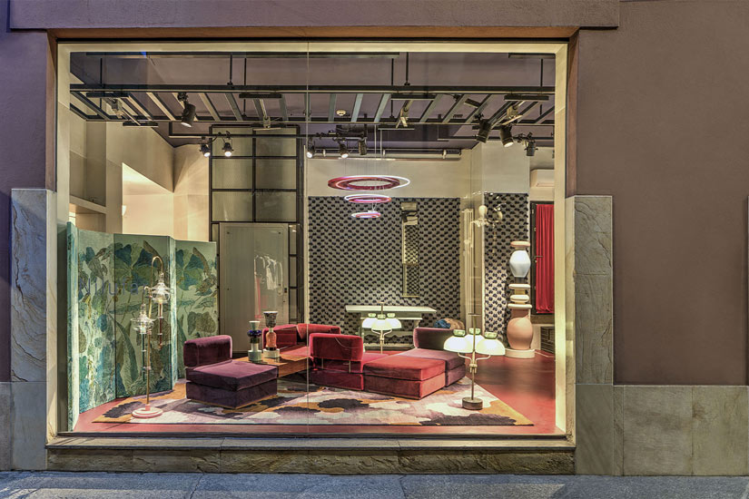 Nilufar Gallery is one of the best milan art gallery where to shop iconic design pieces