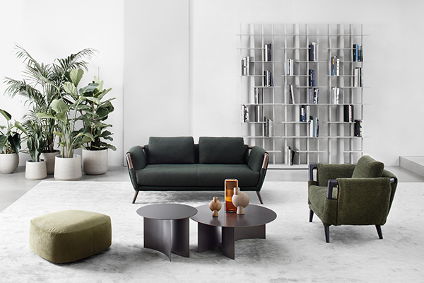 Gaudì collection, by designer Matteo Nunziati for Flou, is the new indoor and outdoor collection launched at Milan Furniture Fair 2021