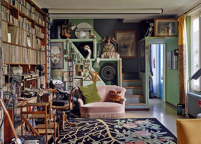 Casa Fornasetti is the Atelier and Laboratory of the Master of Milanese Interior Design Piero Fornasetti