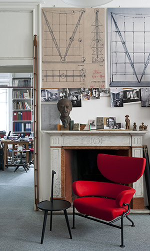 Inside the Studio of Franco Albini, one of the Masters of Milanese Interior Design