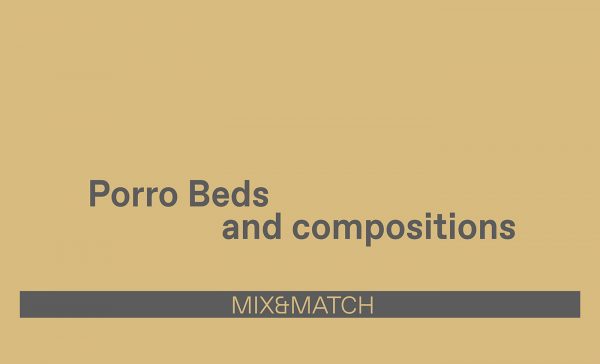 Porro Beds and compositions by Esperiri Milano