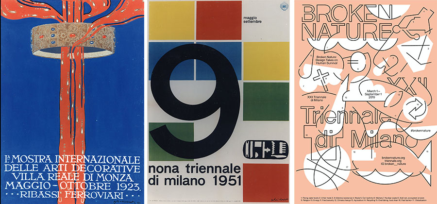 Exhibitions at Triennale design museum Milan