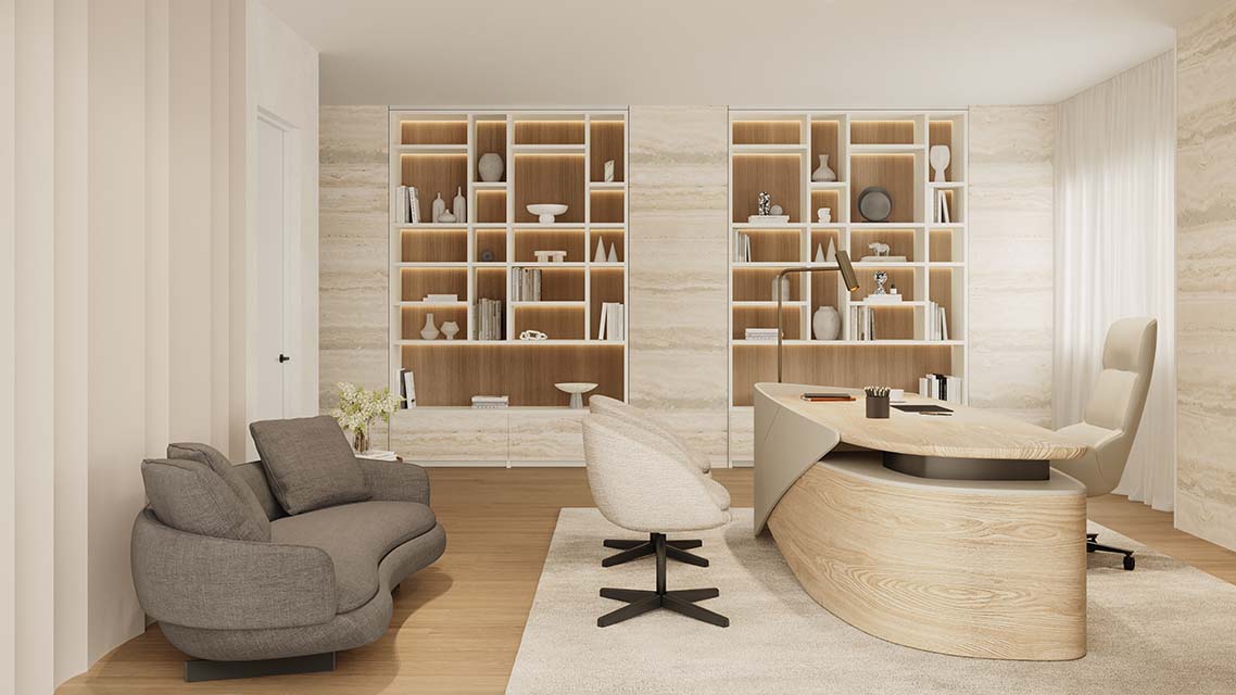Italian Luxury Office Furniture for an Italian design project in Lagos Nigeria