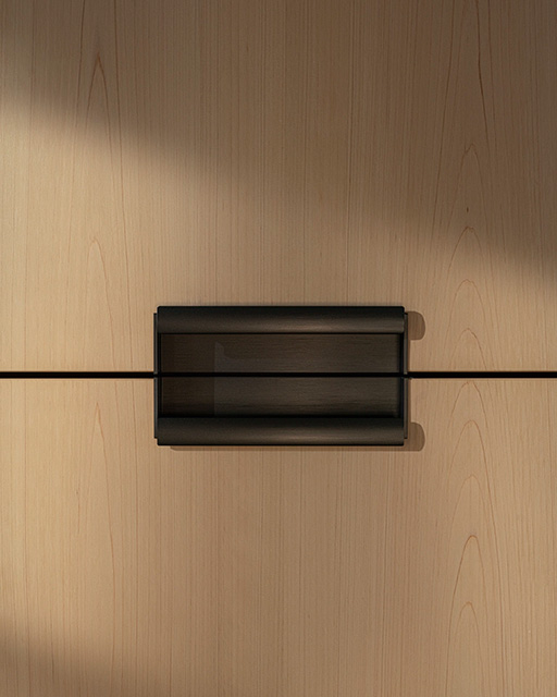 details of a design italian kitchen
