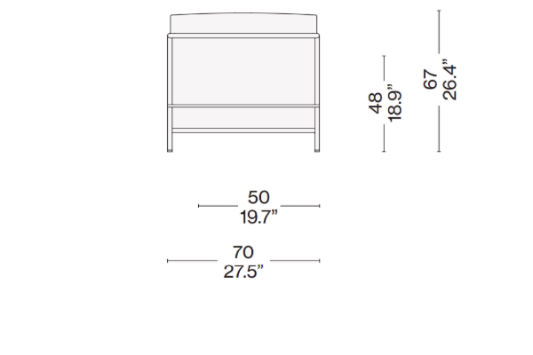 Le Corbusier LC2 Sessel, Cassina (7141), Leder-Sessel, Sessel