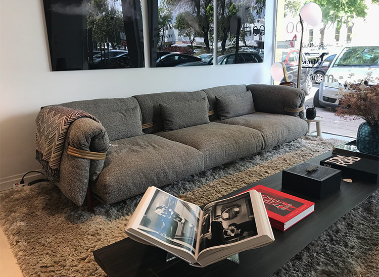 BELT Sofa By Moroso  design Patricia Urquiola