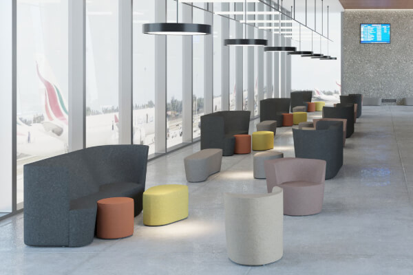 ORIO Pouf By Former In Italia